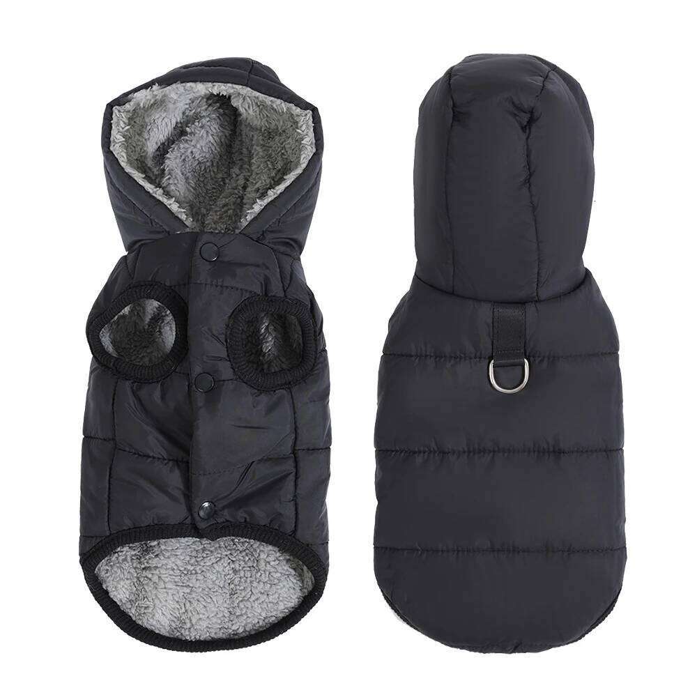 Pet Cat Clothes Hooded Jacket Warm Fleece Coat Hoodie for Small Medium Cats Dogs Cozy Waterproof Kitten Puppy Outfits Apparel XJ260127