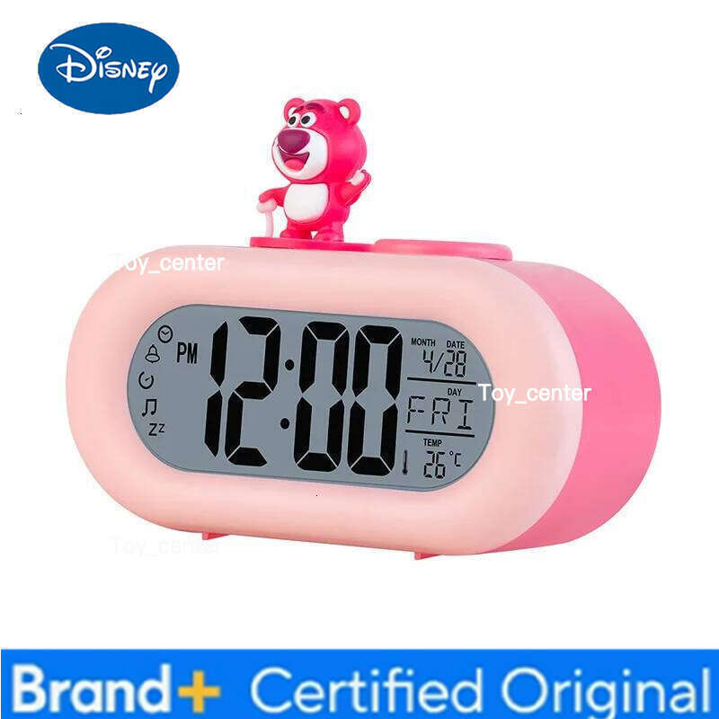 Disney Genuine Children'S Smart Electronic Alarm Clock Doll Voice Control Lighting Is A Must-Have For Students To Get Up H260128