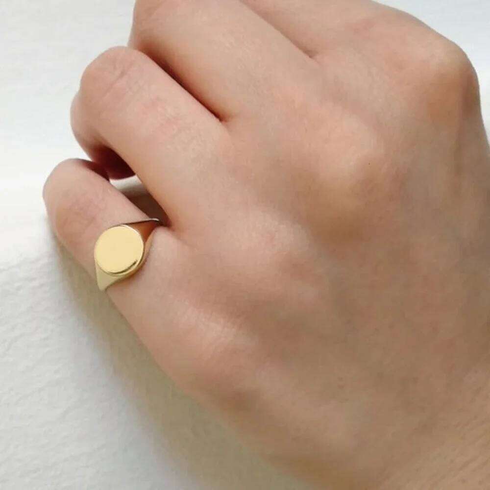 rings for women Stainless Steel woman Rock Square Heart Oval Classic Unisex Golden Jewelry Women ring like Wholesale XJ260127