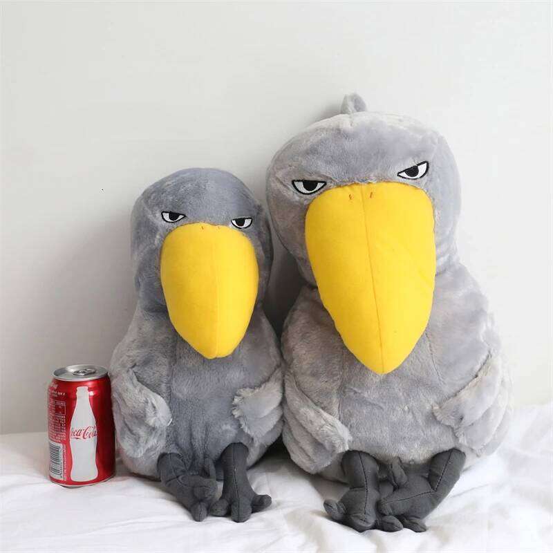 35/45cm Gray Bird Toy Cute Stuffed Animal Plush Toys Fashion Korean Style Plushies Photo Props Soft Birthday Gifts For Kids Girl Y260128