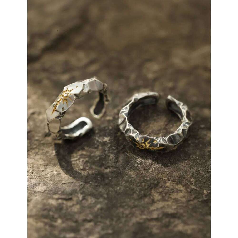 Adjustable Wishing Stone Totem Ring, Stainless Steel Punk Jewelry for Women Men, Comfort Fit Daily Wear Gift Idea XJ260127