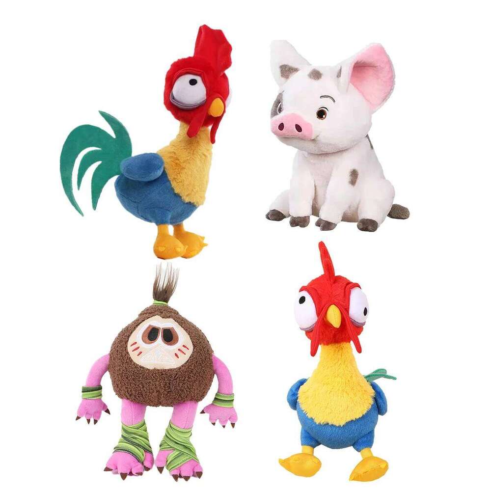 Moana Kakamora plush Pet lovely Chick Plush Toy Soft Sleeping Hug Children's Doll Gift for Friends or Lovers Y260128