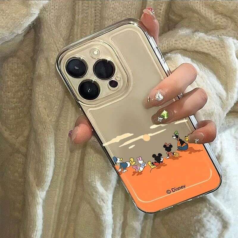 Disney Partner Compatible with Apple 17 AIR Phone iPhone 16 PLUS Fun 15 Cute 14 Soft Case S260128