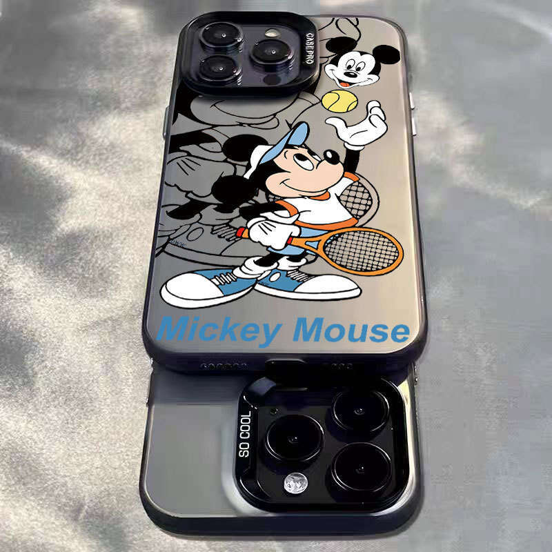 Cute Cartoon Mickey Goofy Compatible with iPhone 15 Pro Max Apple 14/13/12 Phone Case New Niche S260128