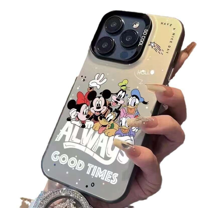 Mickey Party Photo for 17 Apple 16 Max Phone Case 15 Plus Cartoon 14 Pro European and American 13 S260128
