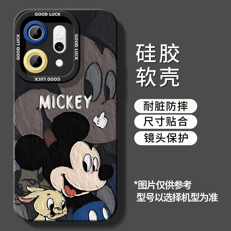 Mickey Minnie Compatible Oppo Reno14 Phone Case Reno13 Women Reno12 Pro+ Protective Cover 11 Full Coverage 9P S260128