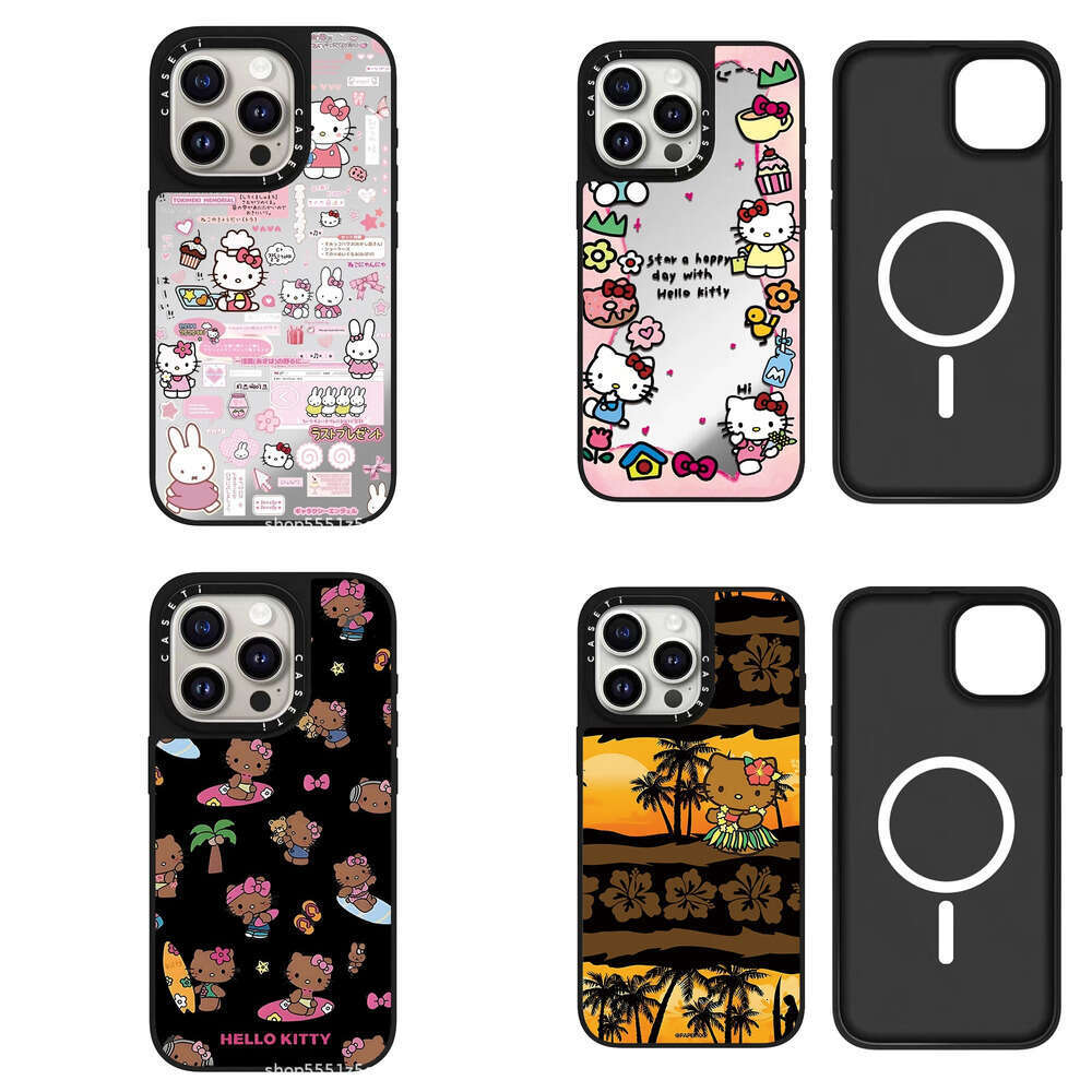 MagSafe Magnetic Hello Kitty Compatible with Apple 16 Phone Case iPhone 17 Pro Max Card S260128 be9