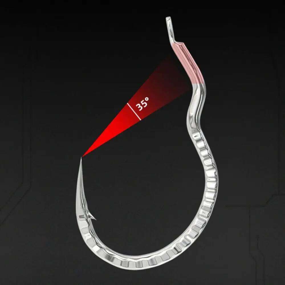 10Pcs Fish Scale Patterned High Carbon Steel Hook Sharp Barbed Automatic Flip Fishhook for Carp Fishing Tackle Accessory Z260128