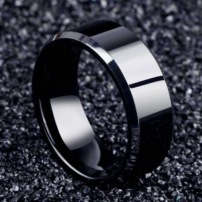 Elegant Fashion Charm Jewelry Stainless Steel Rings for Women Men Party Birthday Gift XJ260127