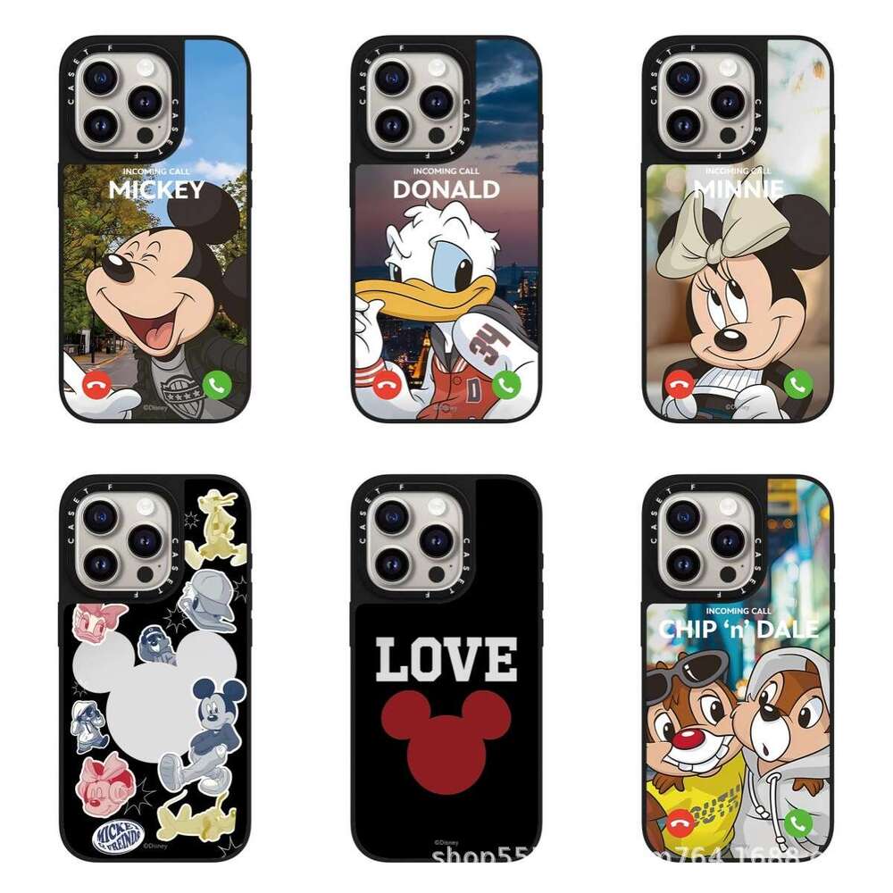 CASE New Mickey Friends Call iPhone 16 Compatible with Apple 17 Pro Max Phone Case Donald Duck Shockproof S260128