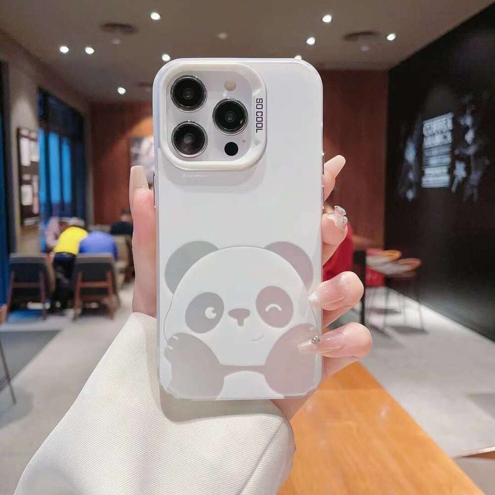 Cute Panda Compatible with Apple 17 Adorable iPhone 16 Max Phone Case 15 Plus Niche 14 Pro S260128