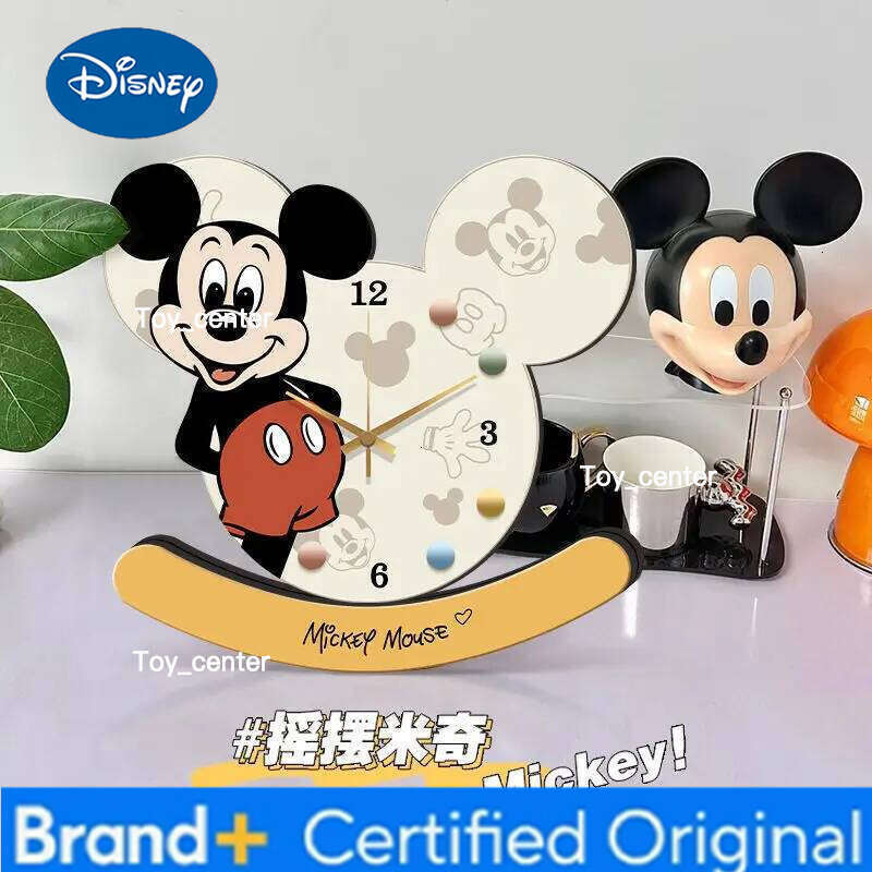 Disney Mickey Clocks Gizmo, Office Desks, Silent Place-Holders, Wine Cabinets, Entryway Desk Clocks, Home Decoration H260128