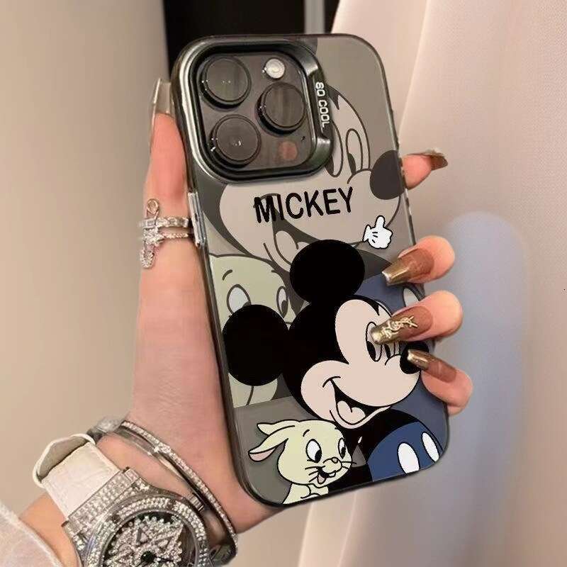 Foreign Trade Mickey Compatible with Apple 17 Pro Max Phone iPhone 16 Vitality Case 15 European and American Style 14 Cross-Border 13 S260128
