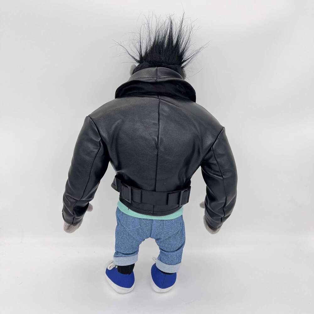 "Sing 2" Joyful Singer Johnny Black Leather-Jacketed Gorilla Plush & Elephant Meena Doll - Children's Birthday Gift Y260128