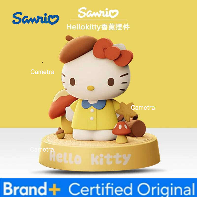 Sanrio Hello Kitty Aromatherapy Car Ornament Practical High-End Birthday Gift for Girls Ideal Friend Present H260128