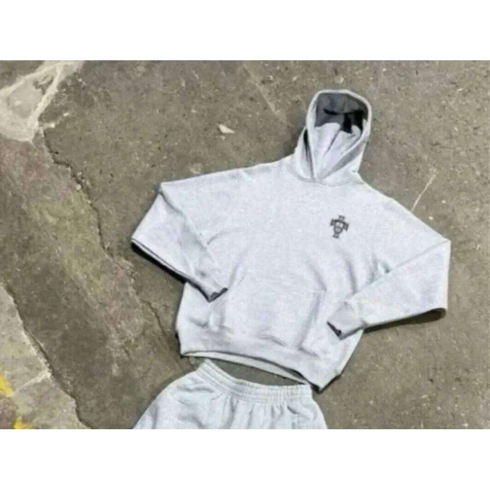 High Street Goth trend men clothing Fashion new streetwear retro sportswear American punk hip-hop casual loose couple suit X260128