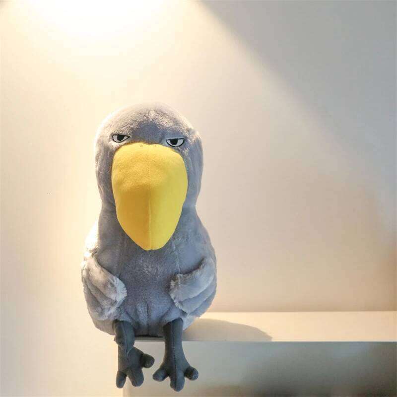 35/45cm Gray Bird Toy Cute Stuffed Animal Plush Toys Fashion Korean Style Plushies Photo Props Soft Birthday Gifts For Kids Girl Y260128