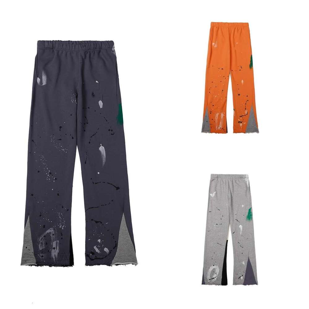 Designer women mens Pants Quality Paint style printed Fashion High short pants Jogger Men's Sweatpants Hip Hop Rock Street US Size S-XL
