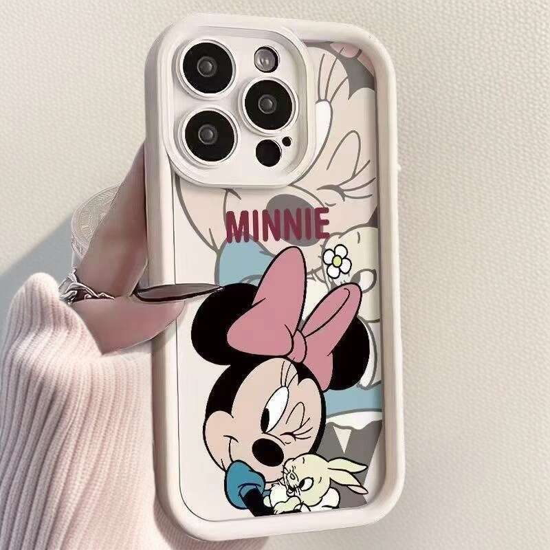Mickey Minnie Compatible with Apple 17 Pro Max Phone Case iPhone 16 Japanese Korean Ins 15 Cross-Border 14 European American 13 S260128