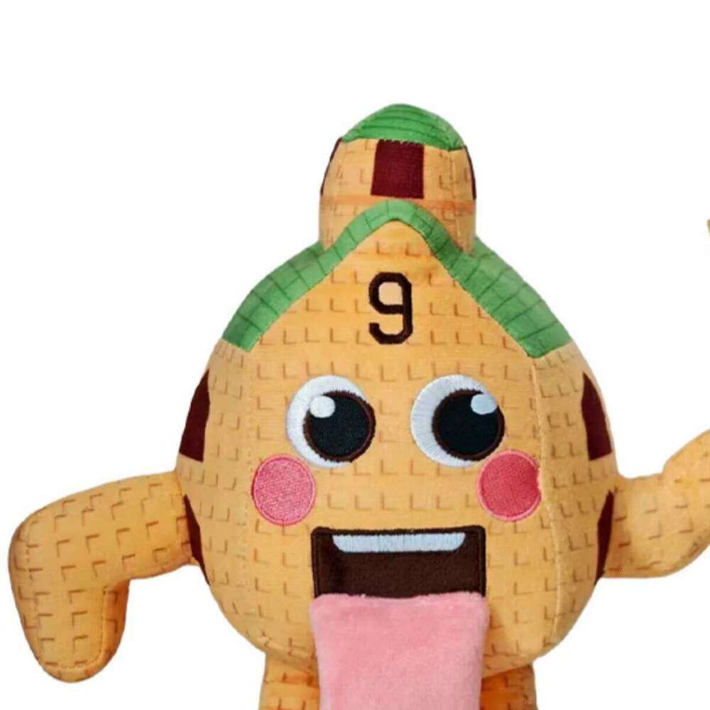 Kawaii Cartoon Steal a Brainrot Plush Toy Around Games Lovely House Number 9 For kids Birthday Halloween Gift Home Decor Y260128
