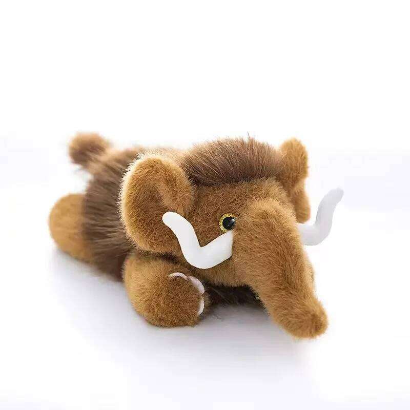 20cm Cute Doll Ice Age Toys Soft Plush Toy Filled With Mammoth Fur Halloween For Kids Birthday Gift Y260128