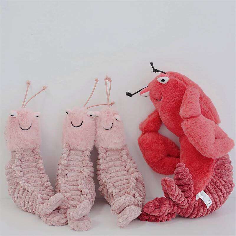 Sheldon Shrimp Plush British Style Larry Crab Dolls Stuffed Animal Plushies Appease Toys Baby Birthday Gifts For Kids Y260128