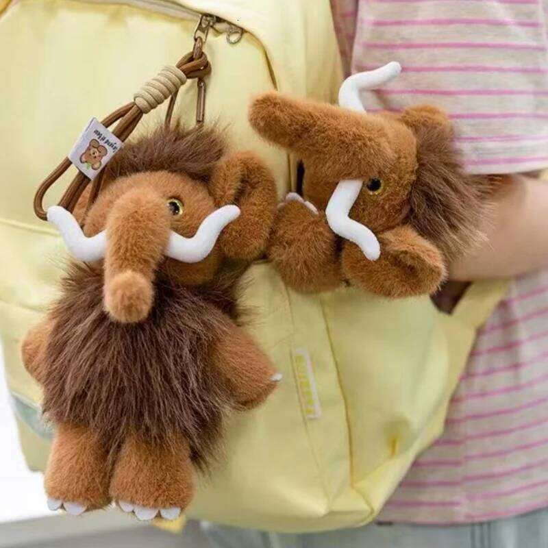 20cm Cute Doll Ice Age Toys Soft Plush Toy Filled With Mammoth Fur Halloween For Kids Birthday Gift Y260128