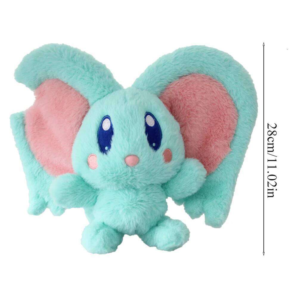 Cute Green Butterfly The Forgotten Land Elfilin Plush Doll Toy Animation Peripherals Soft Stuffed Animal Kids Gift Gamer Collect Y260128