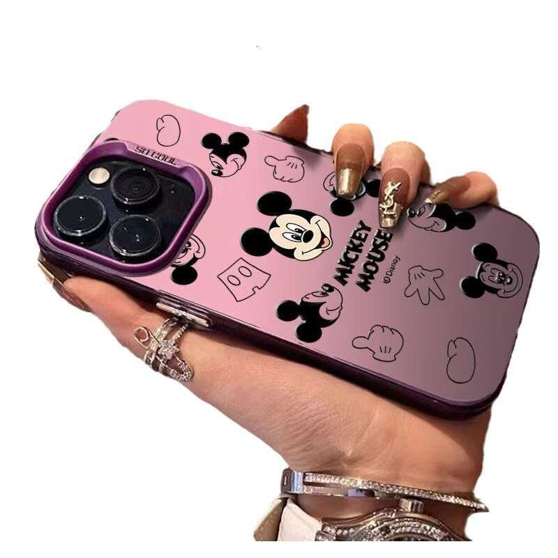 Mickey Minnie Compatible with Apple 16 Phone Case iPhone 15 Pro Cute 14 Cartoon 13 New 17 Premium S260128