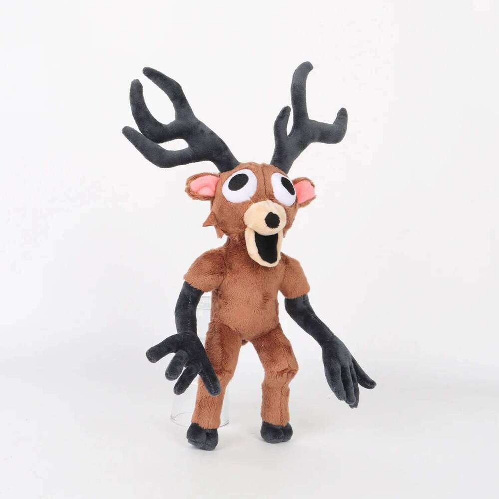 38cm 99 Aights In Forest Plush Stuffed Animal Game Peripheral The Deer Birthday Xmas Halloween Gift Toys for Kids Decor Y260128