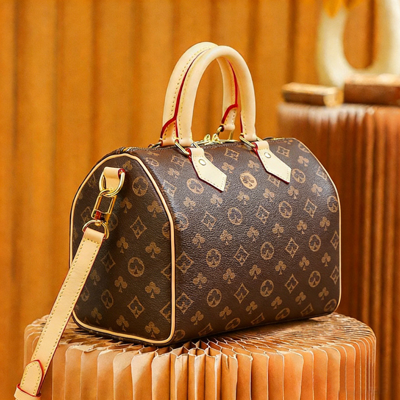 Stylish Female Leather Handbag by Top Designer - Convertible Shoulder & Crossbody Bag (30-35CM)