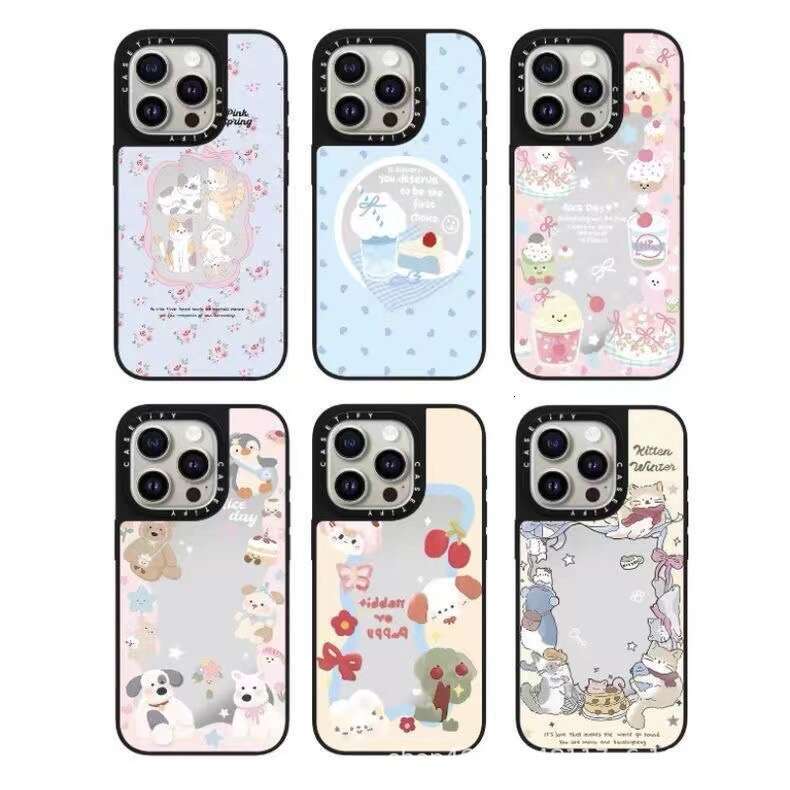 CASE Food Dessert Animal Apple 16 Pro Max Phone Case iPhone 15 Cartoon 14 Cute 13 12 S260128