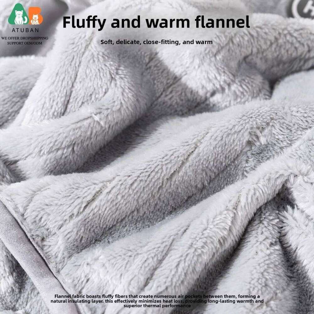 ATUBAN Warm Fleece Dog Jacket,Windproof Winter Coat with Harness Built in,Reflective Turtleneck Dogs Snowsuit XJ260127