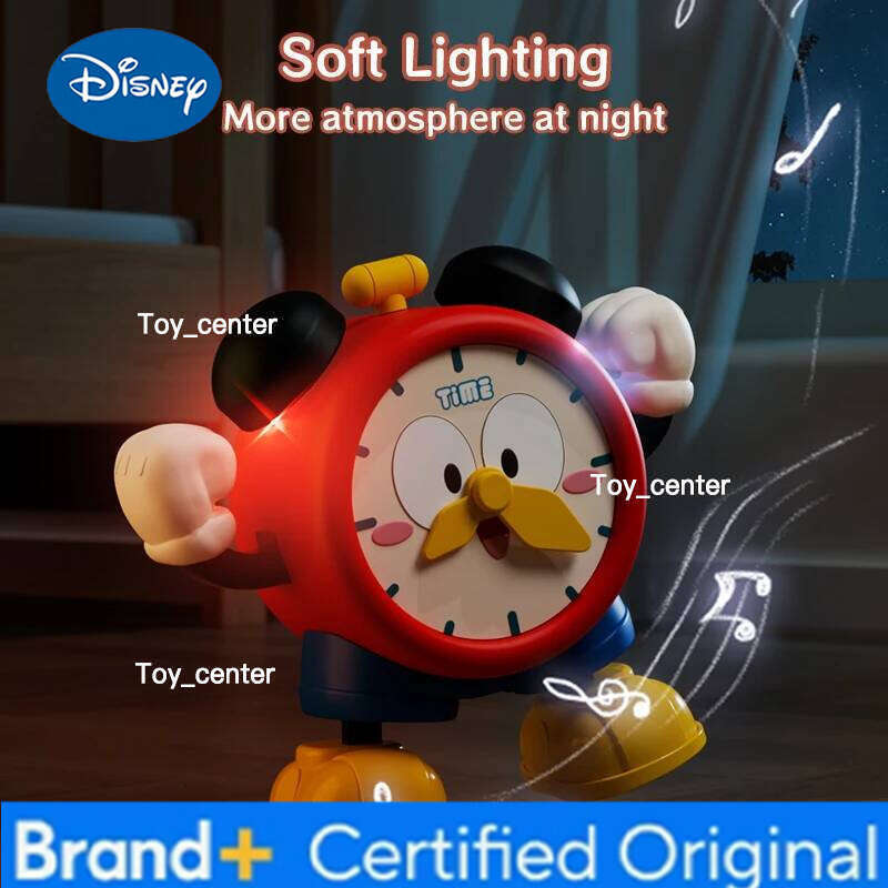 Disney Electric Dancing Clock Mobile Toy with Music and Light Singing Interactive Function Educational for 3 Years Kids Birthday Gift H260128