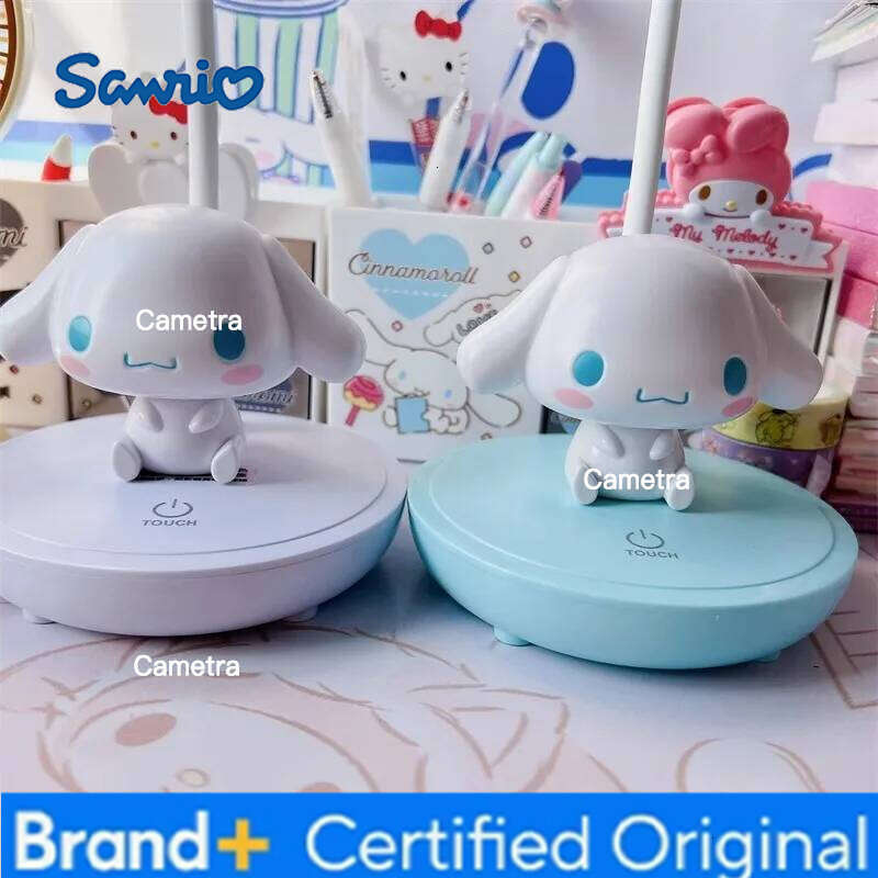 Sanrio Led Desk Lamp Desktop Study Writing Night Light Cute Bedroom Dormitory Bedside Eye Protection Creative Birthday Gift Girl H260128