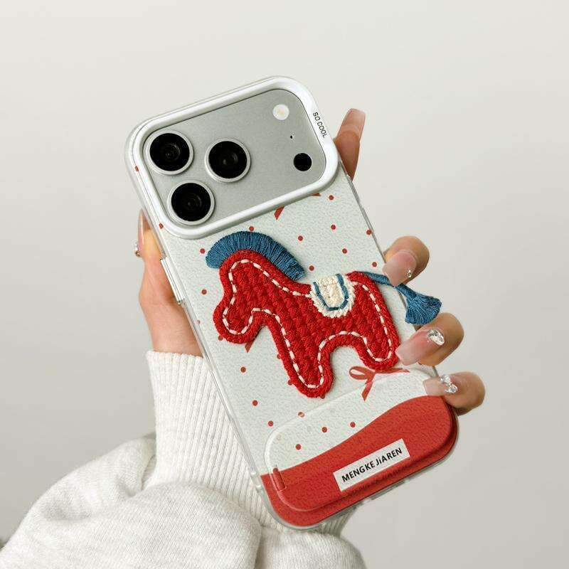 New Edition Horse Year Suitable for iPhone 17 Pro Max Huawei VIVO Phone Case Shockproof OPPO S260128