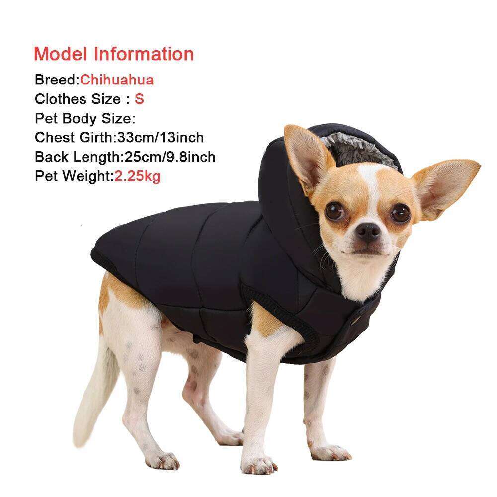 Pet Cat Clothes Hooded Jacket Warm Fleece Coat Hoodie for Small Medium Cats Dogs Cozy Waterproof Kitten Puppy Outfits Apparel XJ260127