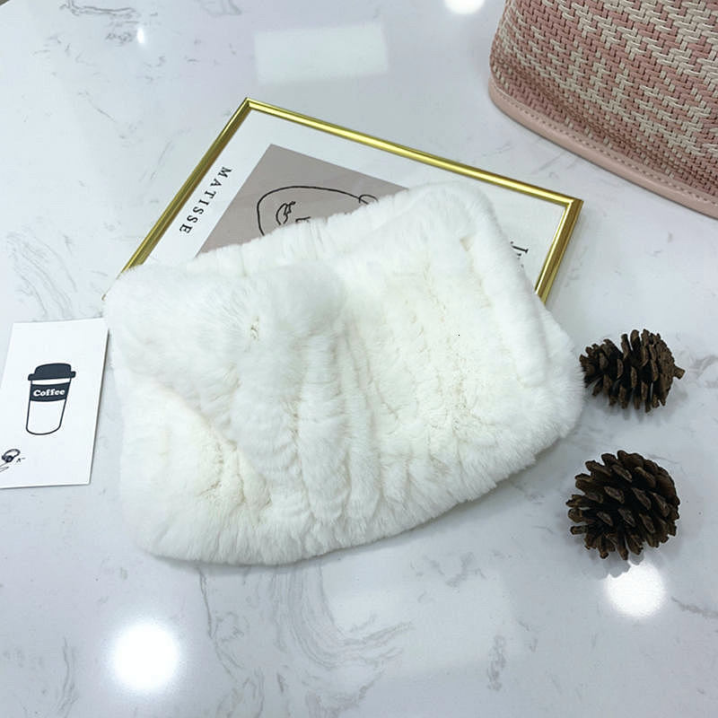 Winter Girls Mink Fur Headband Scarf Natural Warm Mink Fur Scarf Women Knitted Elasticity Mink Fur Scarves 251112