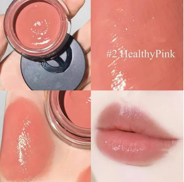 Powder Blusher Cream Matte Camellia Makeup Waterproof Sweat Proof Quick Makeup Multi Effect Lip Cheek Honey Cream Makeup