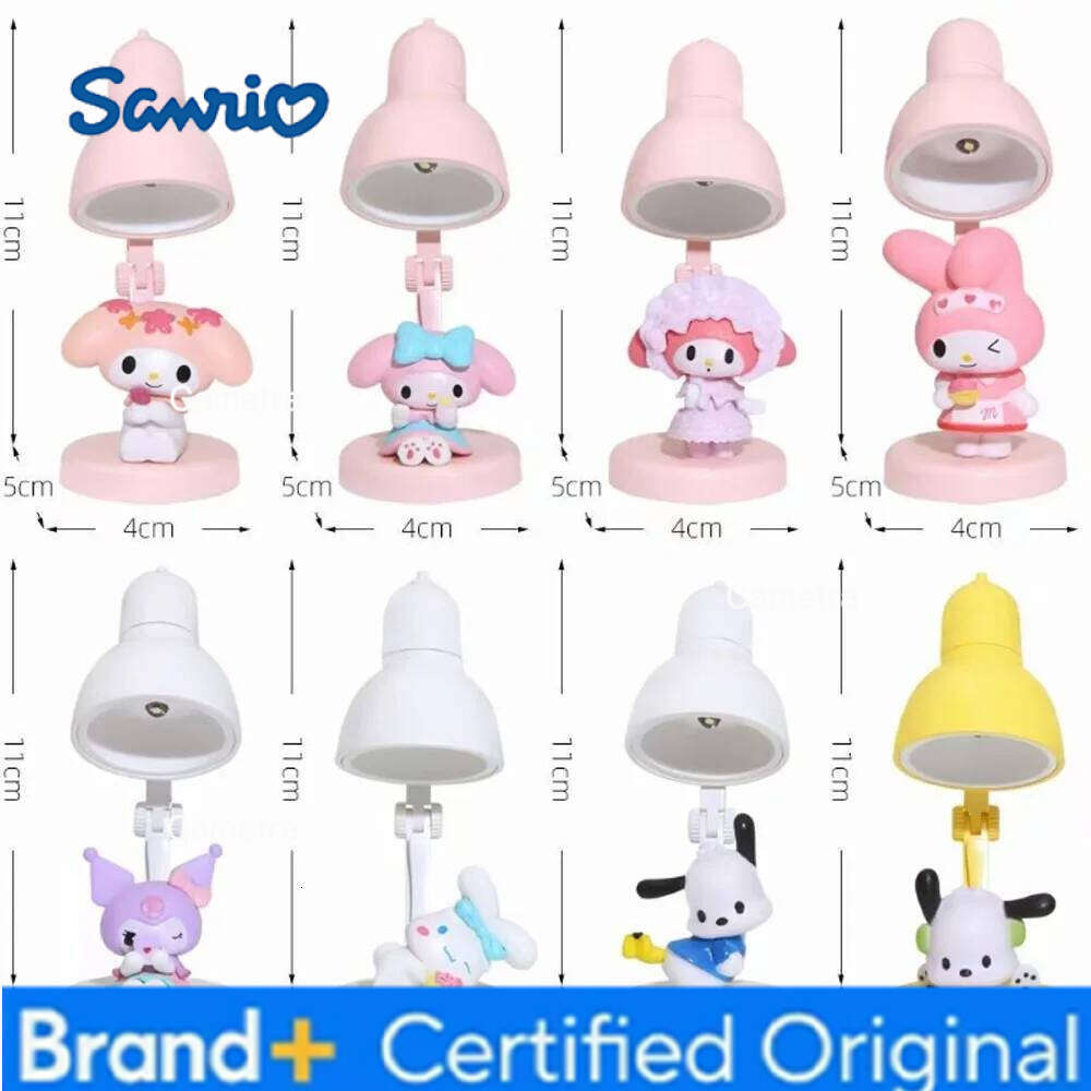 Sanrio Cartoon Table Kuromi Melody Small Desktop Mini Night Desk Decorative for Lamp Girl Birthday Gifts H26012811