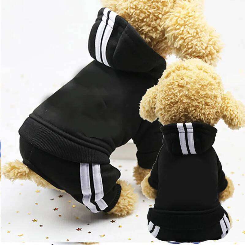 Clothes Thick Overalls Dogs, Winter Pet Dog Clothing Small Dogs Puppy Jumpsuit Tracksuit Costume for Yorkie XJ260127