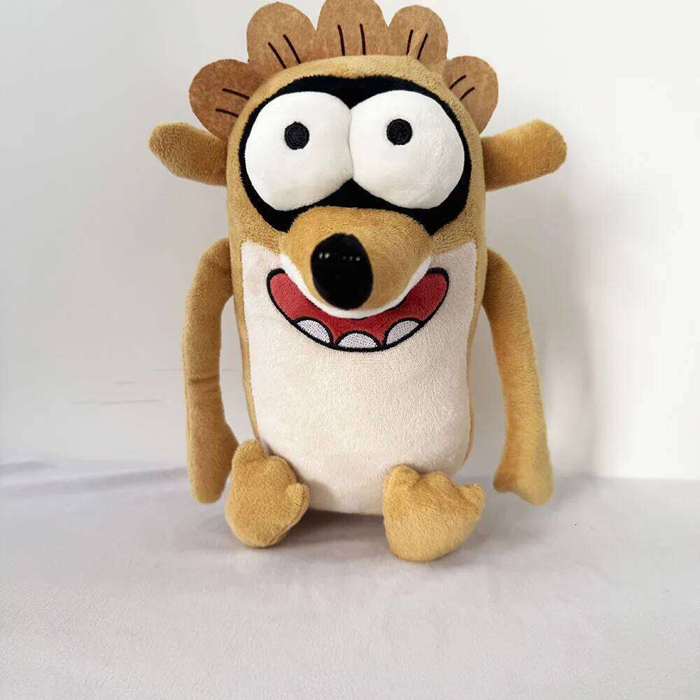 New 25cm Regular Show Plush Toys Cartoon Cute Soft Stuffed Dolls For Kid Birthday Christmas Gift Y260128