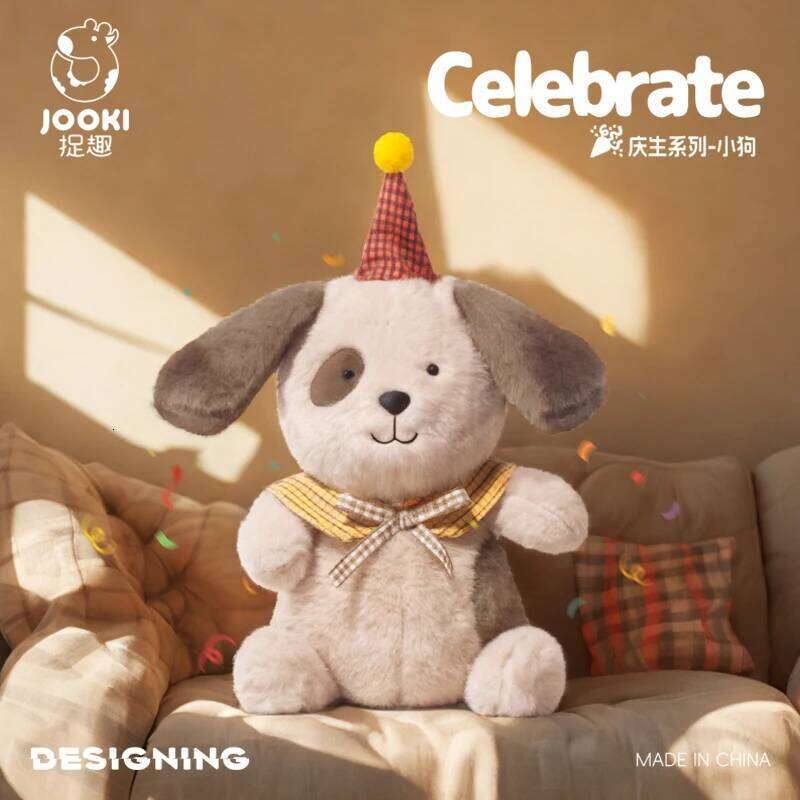 Cute Soft Fluffy Hat Bear Puppy Cats Lamb Stuffed Toy Girlfriend Valentine's Day Kid Birthday Gift Sleep Partner Y260128