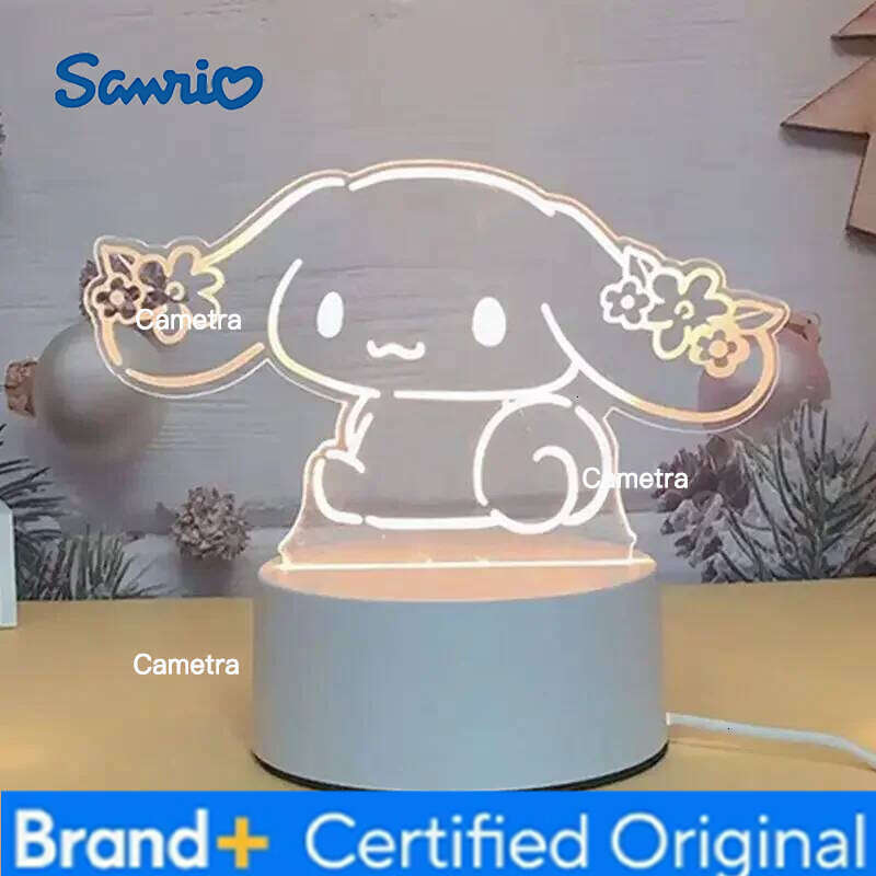Sanrio New Hello Kitty KEROKERO KEROPPI My melody Creative Cartoon Bedside Night Atmosphere Light Kawaii Girl Heart Birthday Gift H2601281