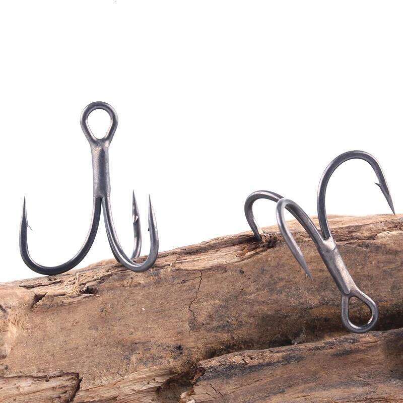 TAKEDO b** 6066-3X-NP Treble Hook Triple Hooks Accessories 2# - 16# UltraAntirust Fishhook All for Fishing Z260128