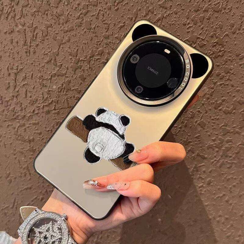 Playful Panda Huawei Mate60 Pro Phone Case P60E Compatible with Nova 12/11 Niche MT50/P40 Cute S260128