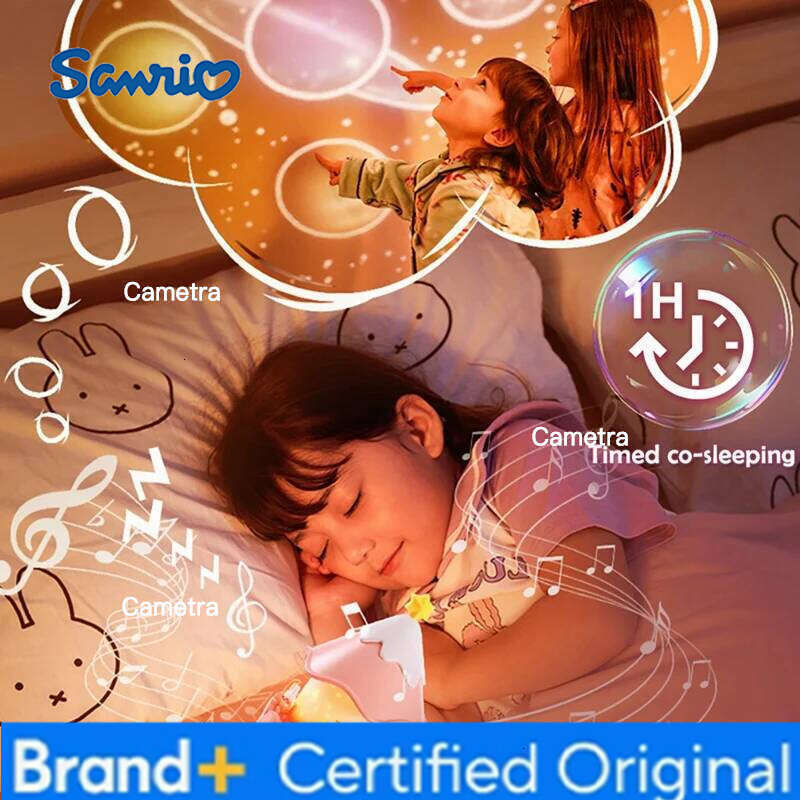 Sanrio Star Galaxy Night Kids 360 Rotating Baby Ceiling Projector With Dimmable Light For Bedroom H260128