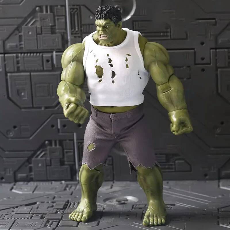 Hulk Figure ML Legends The Avengers Action Figuras 21cm Manga Figurine GK Statue Anime Model Ornaments Toys Gift for Children