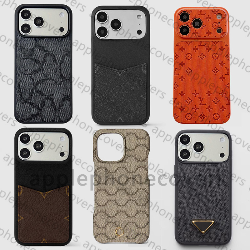 17 Pro Max Phone Case Designer iPhone Case Luxury Wallet Card Holder for Apple iPhone 16 Pro Max 15 Plus 14 13 12 11 ProMax 13Pro Card package applephonecovers 2026