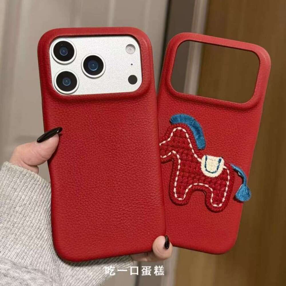 Year 3D Red Horse Compatible with Apple Pro Max Phone Case New iPhone 17 Pro/17/16/15 S260128